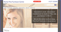 Desktop Screenshot of home-pine.co.uk